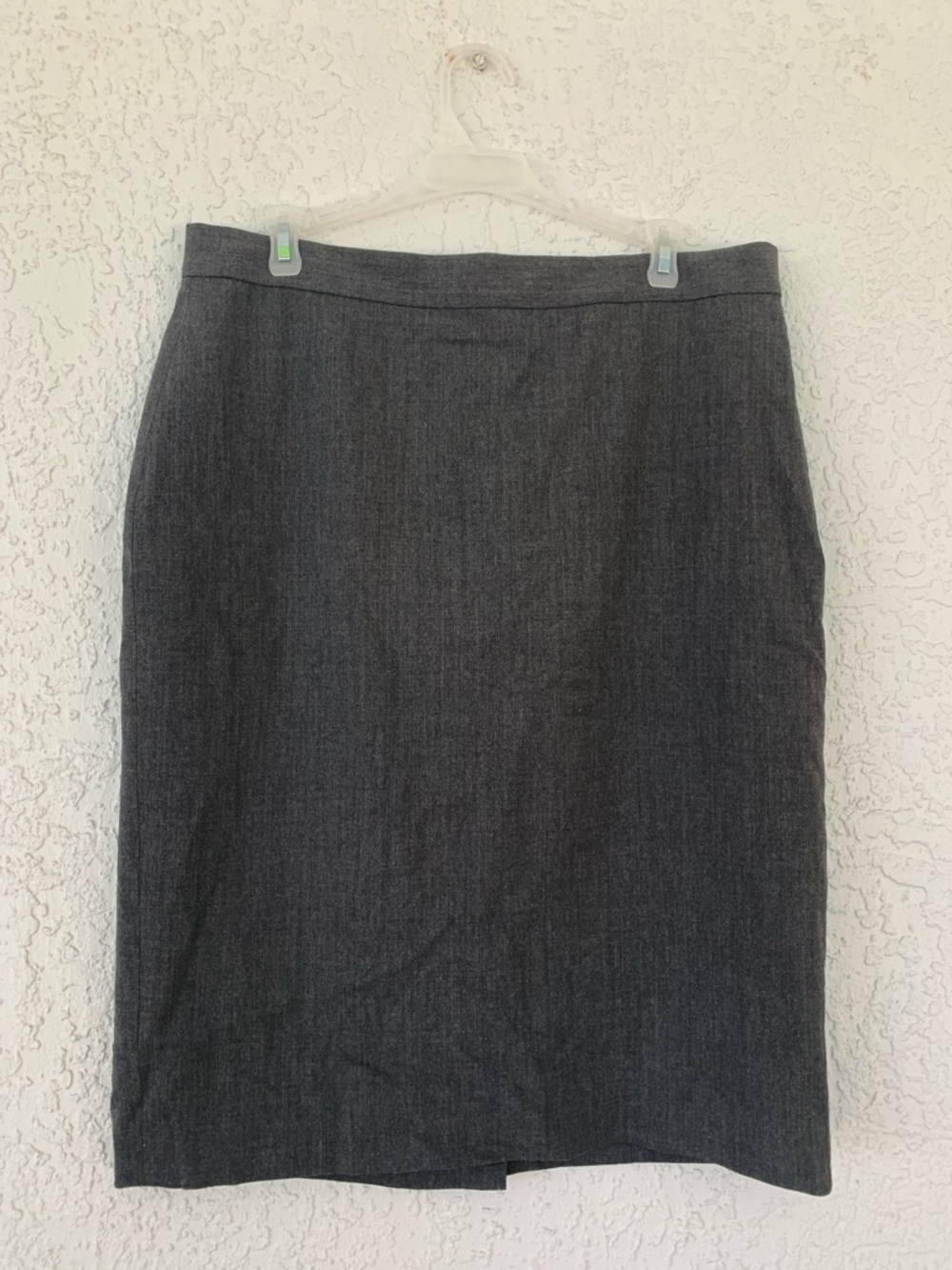 Ralph Lauren Dark Gray  wool Pencil Skirt size 12